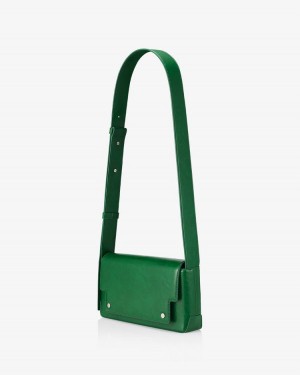 Find Kapoor Marc Bag 26 Crinkled Tote Women's Crossbody Bags Green | VBO3482YW