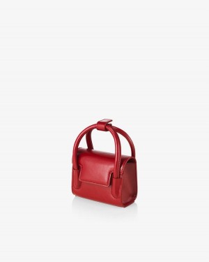 Find Kapoor Marty Bag 12 Crinkled Tote Women's Crossbody Bags Red | VWD6430YY