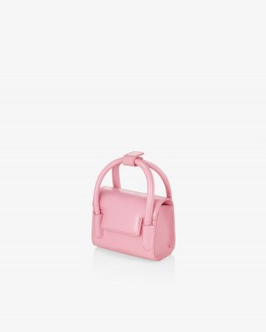 Find Kapoor Marty Bag 12 Crinkled Tote Women's Crossbody Bags Pink | HNY1558AP