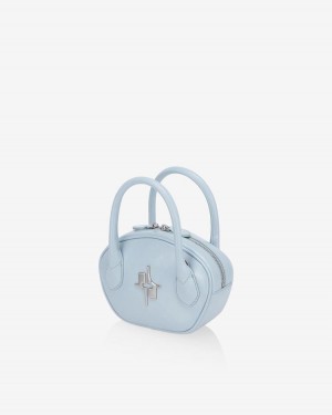 Find Kapoor Mini Ila Bag 18 Tote Women's Crossbody Bags Grey Blue | ILE9412BC