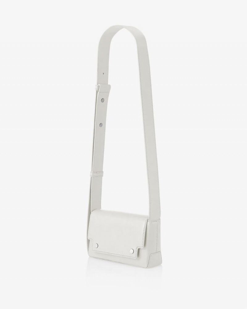 Find Kapoor Marc Bag 18 Crinkled Tote Women\'s Crossbody Bags White | YSV4442CL