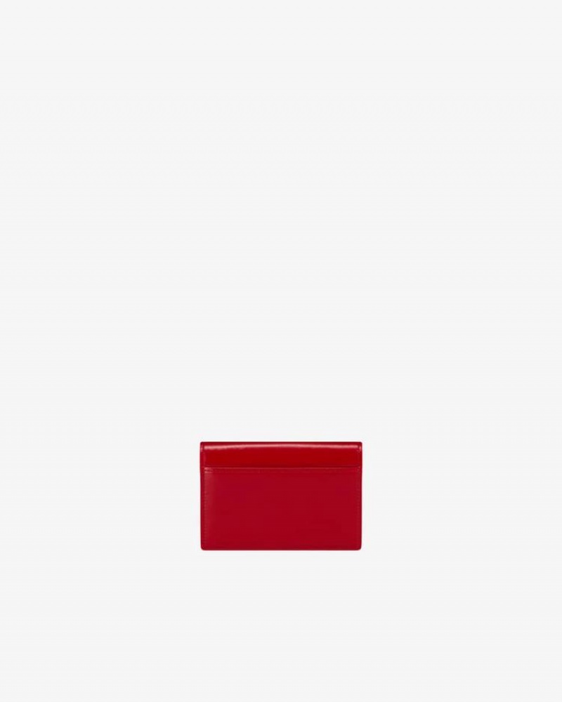 Find Kapoor Marty Card Crinkled Tote Women's Wallets Red | OVA5078XX