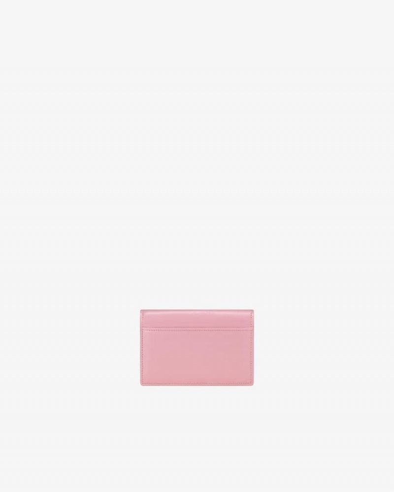 Find Kapoor Marty Card Crinkled Tote Women's Wallets Pink | NEN149NR