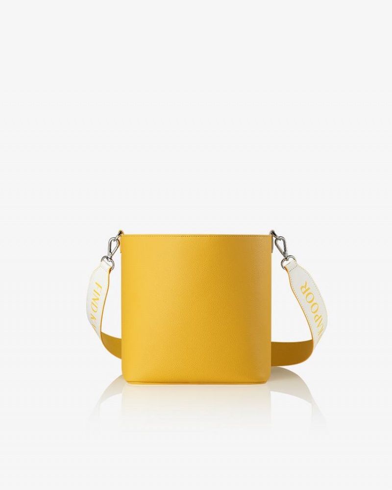 Find Kapoor Pingo Bag 20 Basic Lettering Set Tote Women's Bucket Bags Yellow White | KHF4488ZX