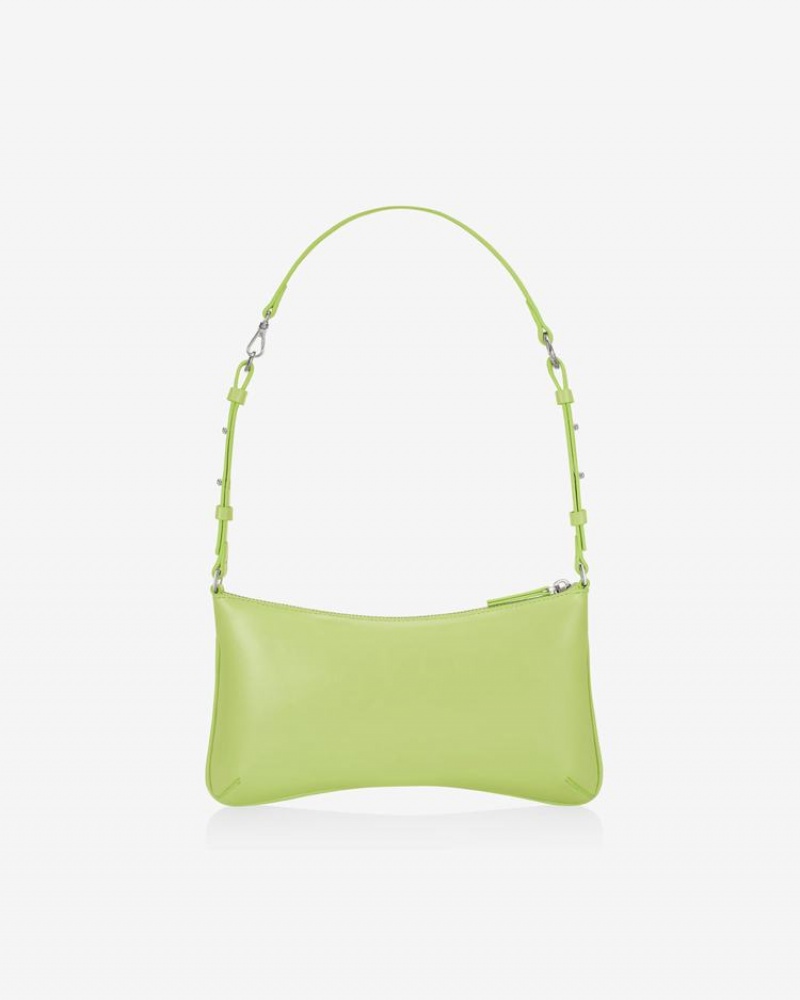 Find Kapoor Ribbon Tie Tote Women's Shoulder Bags Green | QGS3093TM