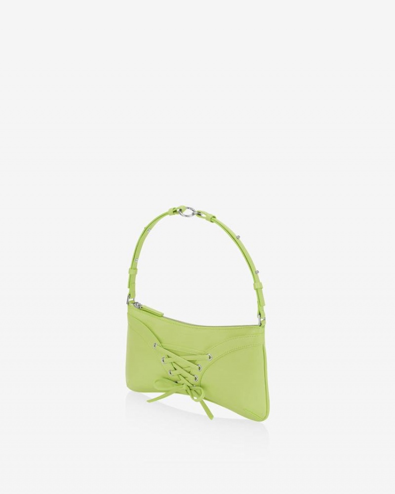 Find Kapoor Ribbon Tie Tote Women's Shoulder Bags Green | QGS3093TM