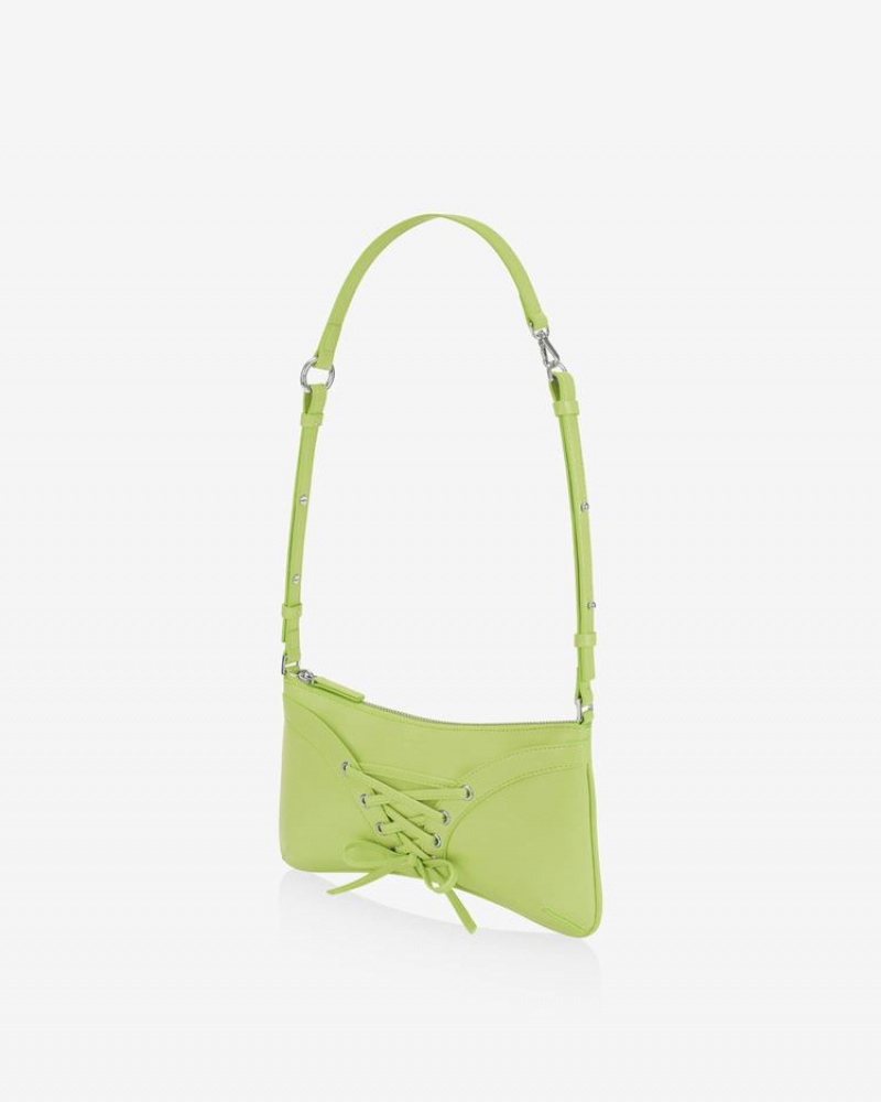 Find Kapoor Ribbon Tie Tote Women's Shoulder Bags Green | QGS3093TM